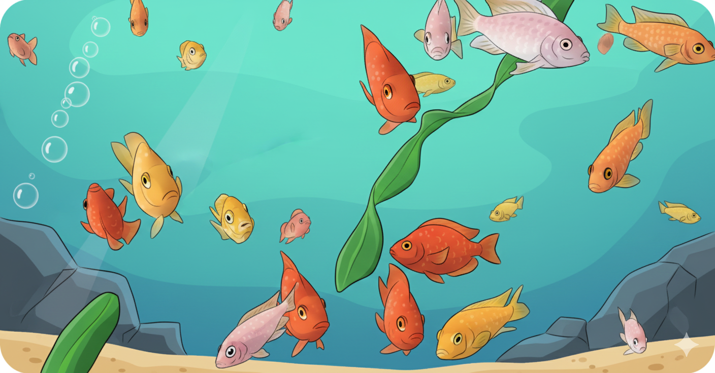 Rong pencil aquarium